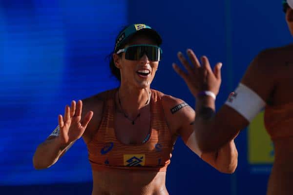 Ágatha chega a 1000 vitórias na carreira na 3ª etapa do Circuito Brasileiro de vôlei de praia