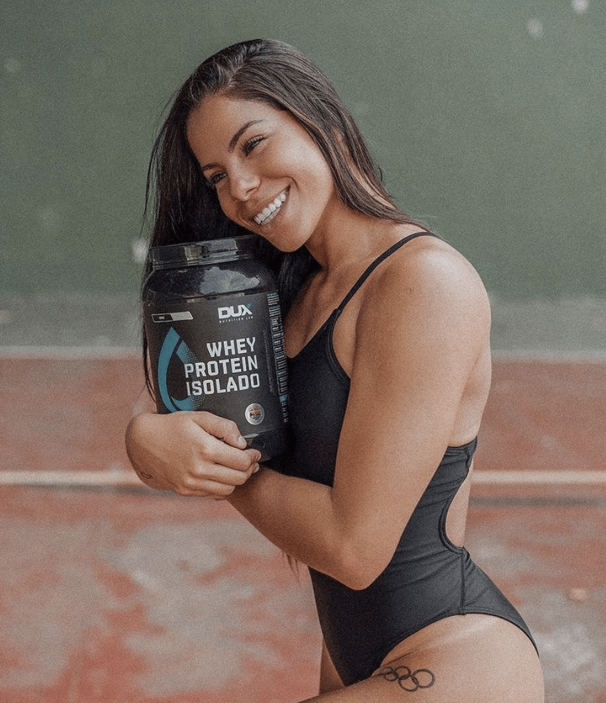 Ingrid Oliveira, patrocinada pela DUX Nutrition Lab (Instagram/ingrid.oliveira96)