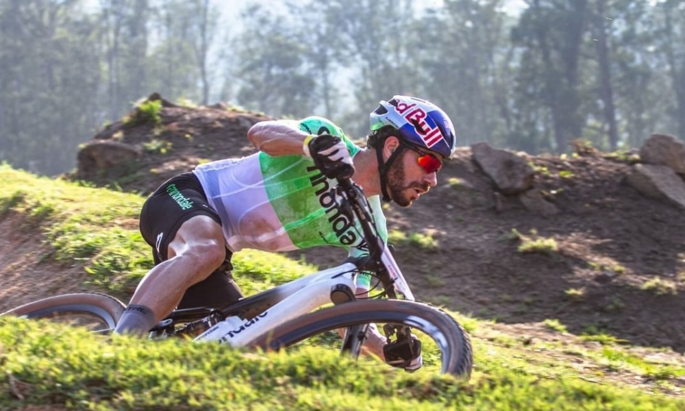Henrique Avancini compete no Campeonato Brasileiro de mountain bike, o MTB Festival