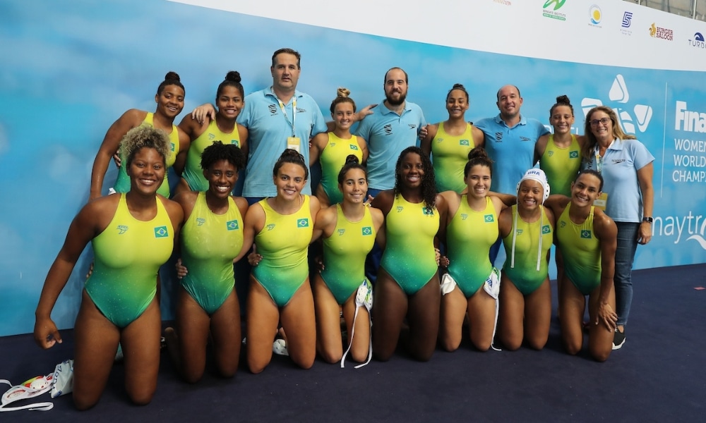 Brasil fecha Mundial Júnior de polo aquático em nono lugar