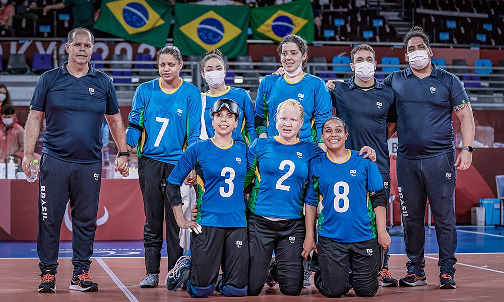  seleção brasileira de goalball feminino jogos paralímpicos Tóquio-2020