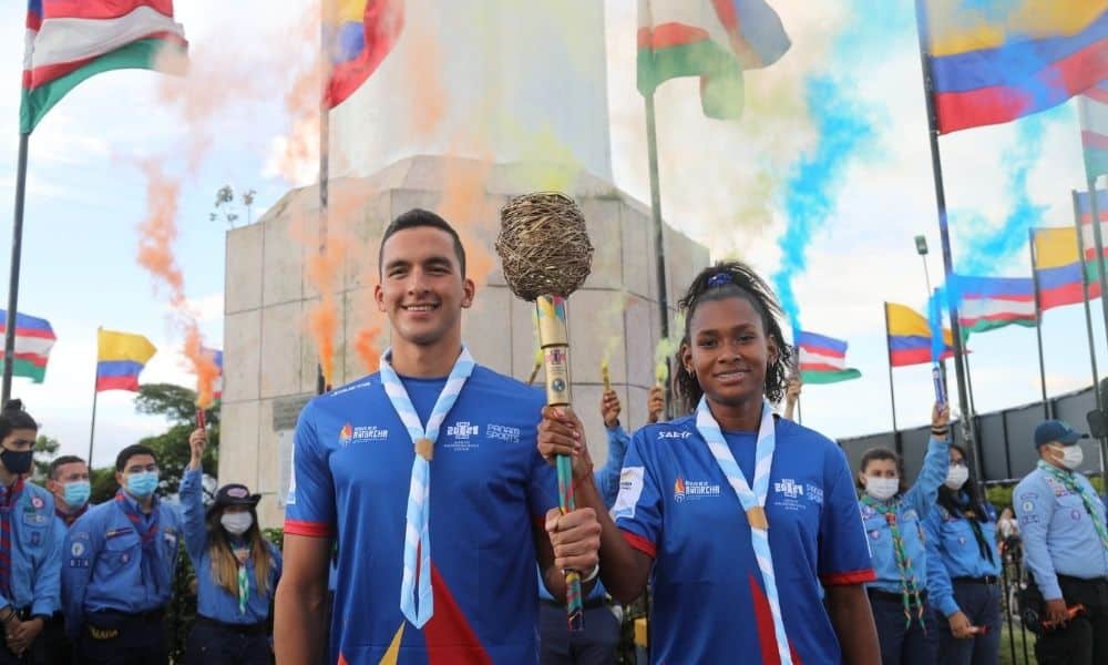Jogos Pan-Americanos Júnior de Cali-2021: Tocha é acesa na Colômbia