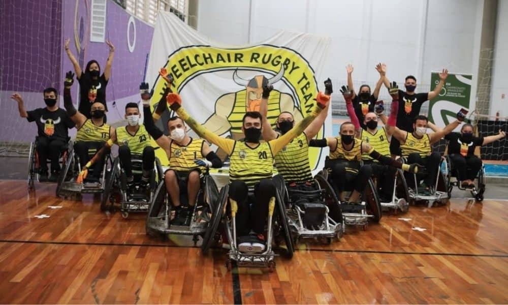 vikings rúgbi em cadeira de rodas brasileiro