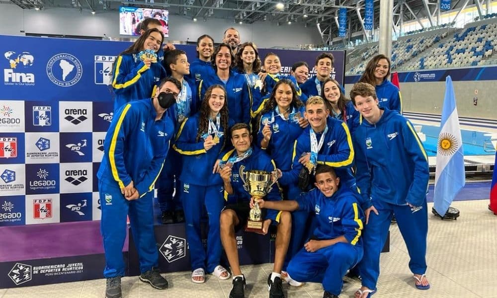 saltos ornamentais brasil sul-americano juvenil de esportes aquáticos