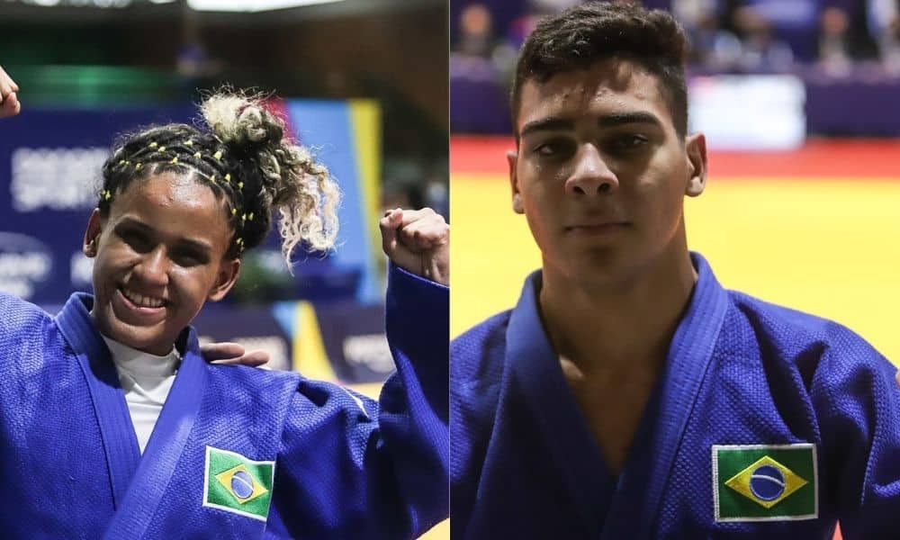 Aléxia Nascimento e Gabriel Falcão são campeões no Pan Júnior