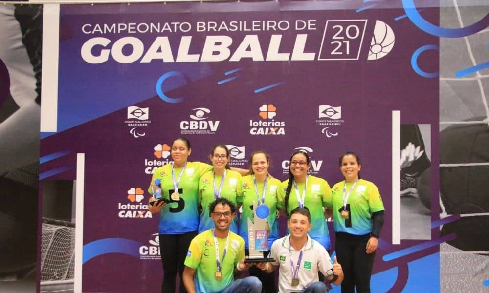 Cetefe e Santos são campeões do Brasileiro de goalball