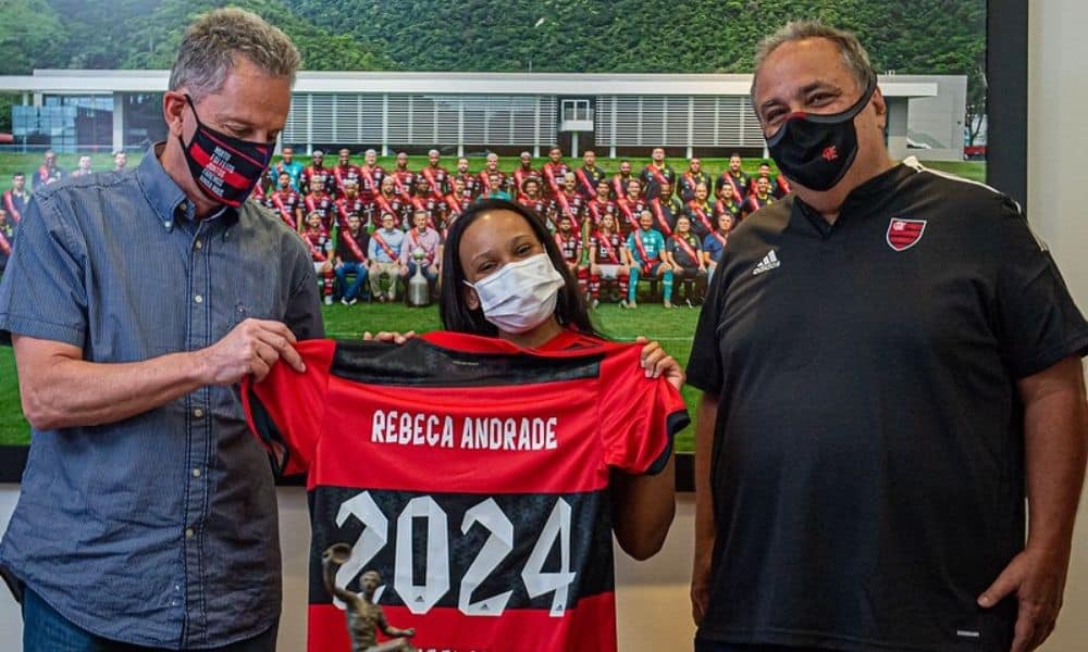 Rebeca Andrade Flamengo renovação