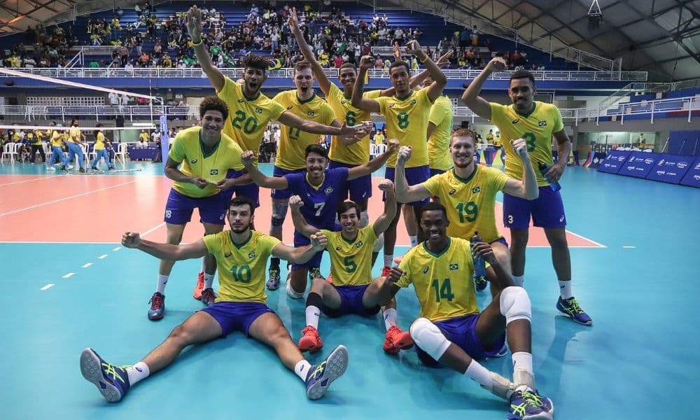Brasil vence México e conquista o ouro em Cáli no vôlei masculino