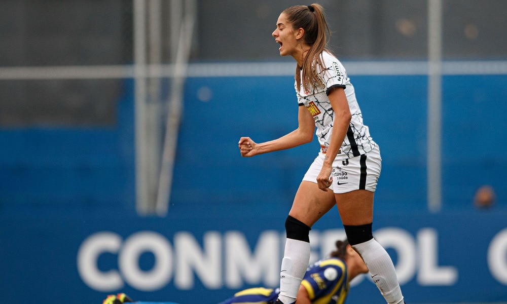 Corinthians goleia o Capiatá e segue 100% na Libertadores feminina