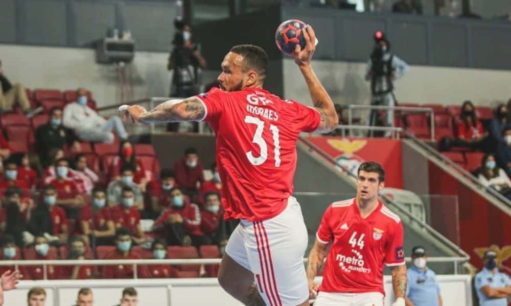 Rogério Moraes - Benfica - Liga Europeia de handebol masculino
