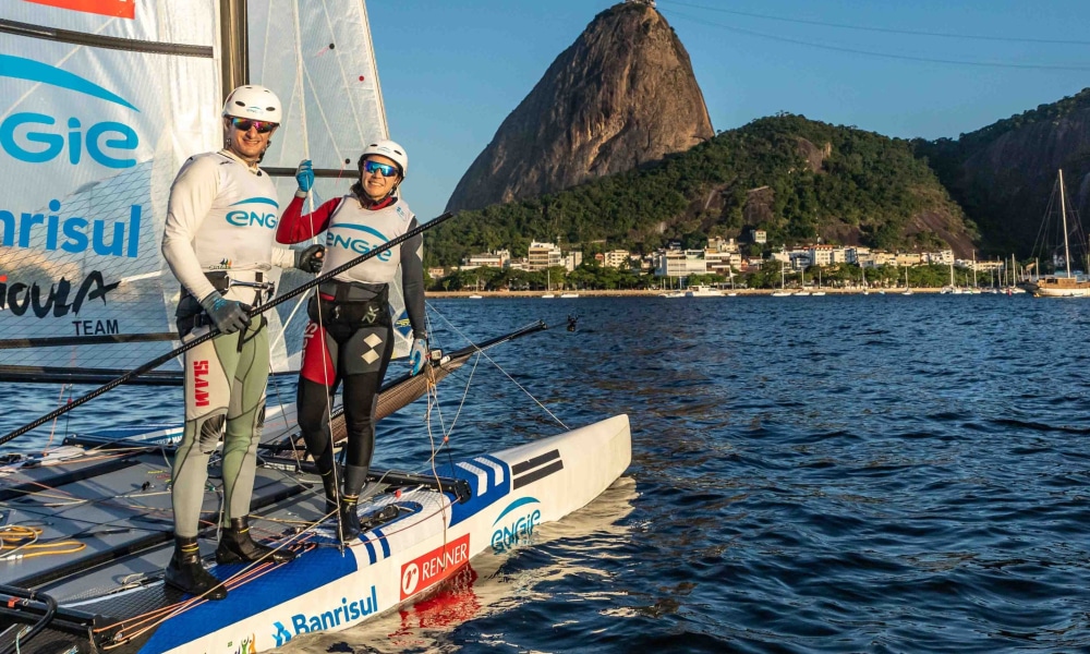 Samuel Albrecht e Gabriela Nicolino se preparam para novo ciclo olímpico de Paris-2024