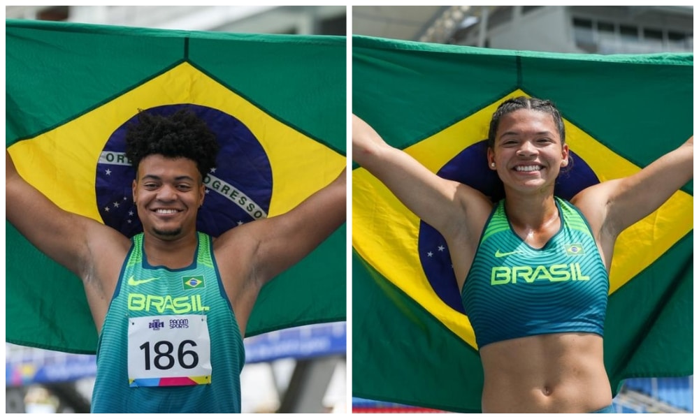 Alencar Chagas e Isabel de Quadros levam ouro no atletismo nos Jogos Pan-Americanos Júnior de Cáli-2021