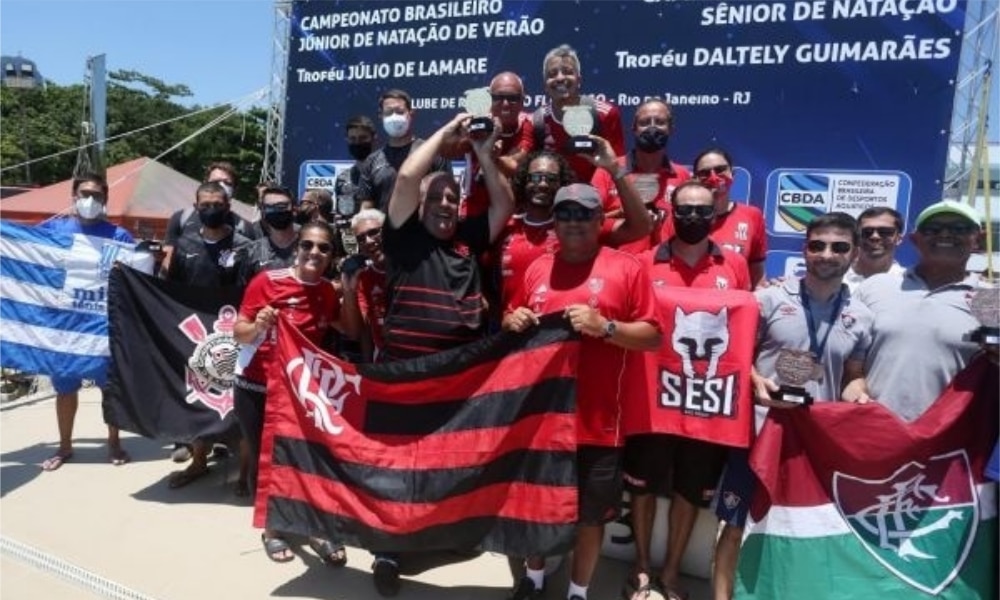 Flamengo é campeão geral do Brasileiro de natação com destaque para Gabrielle Roncatto