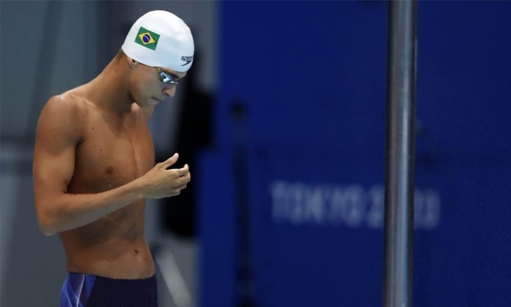 Guilherme Costa desfalta Brasil no Mundial de natação em piscina curta
