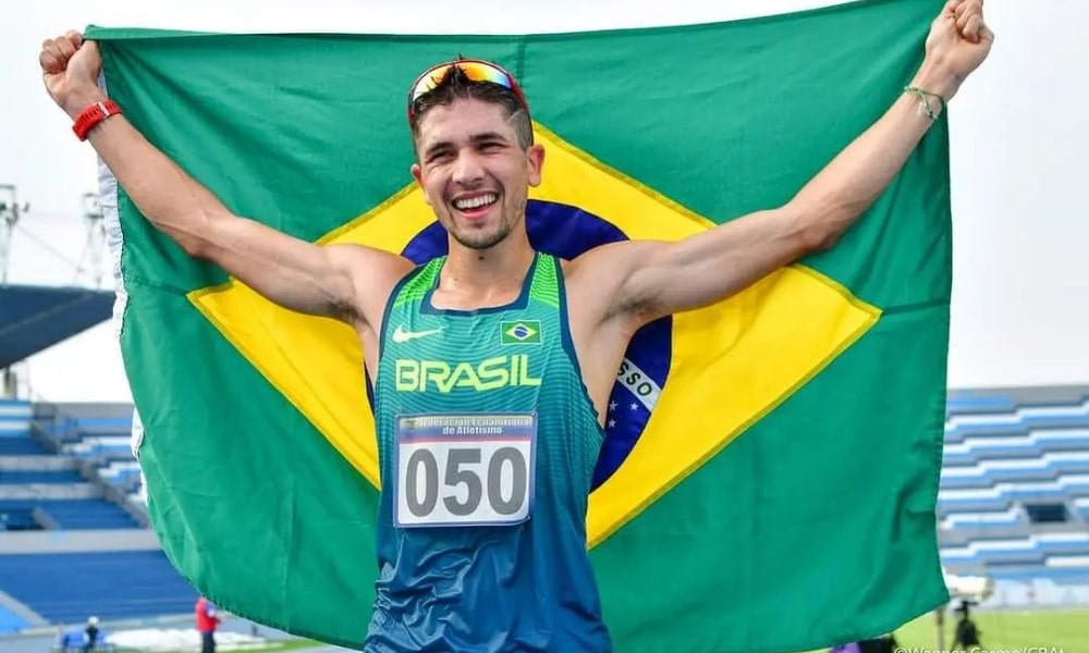 Matheus Gabriel Correa é prata na marcha atlética nos Jogos Pan-Americanos de Cáli-2021