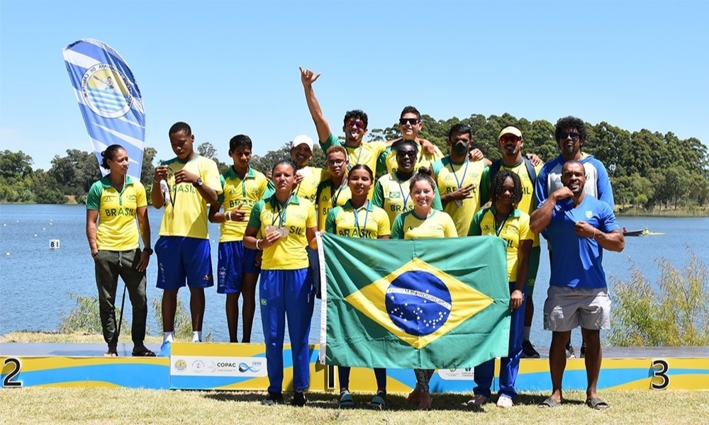 Brasil leva 14 ouros no Sul-Americano de canoagem velocidade e paracanoagem