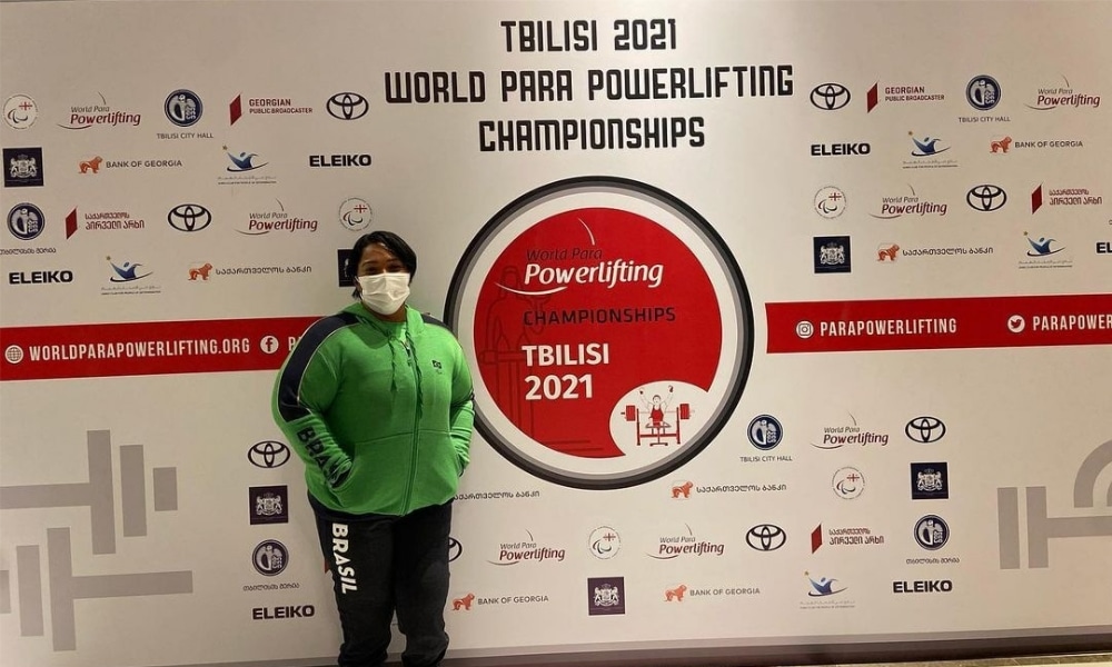 Tayana Medeiros fica em 8º lugar no Mundial de halterofilismo