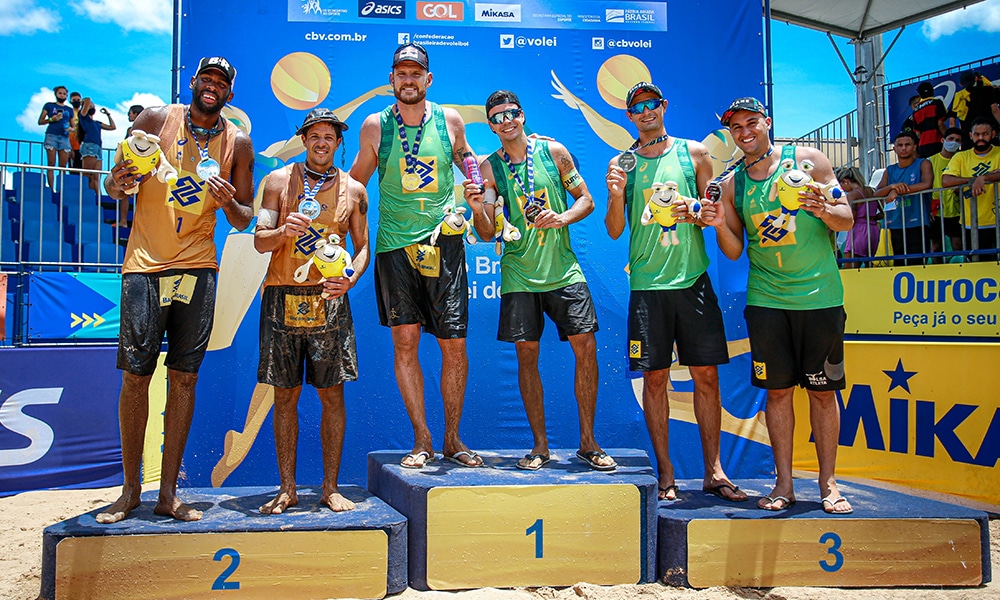 Alison e Guto Cuiabá primeiro título circuito brasileiro vôlei de praia