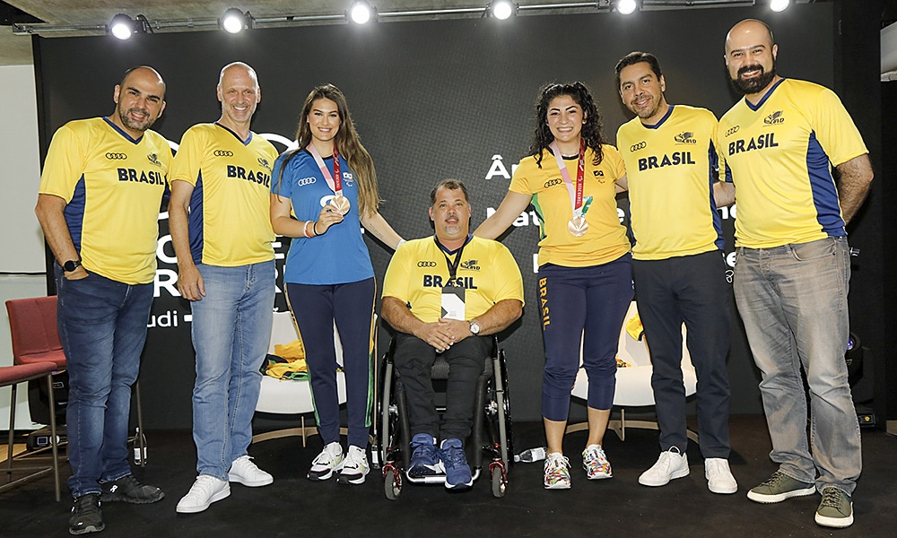 vôlei sentado patrocínio Audi do Brasil seleção brasileira de vôlei Paris