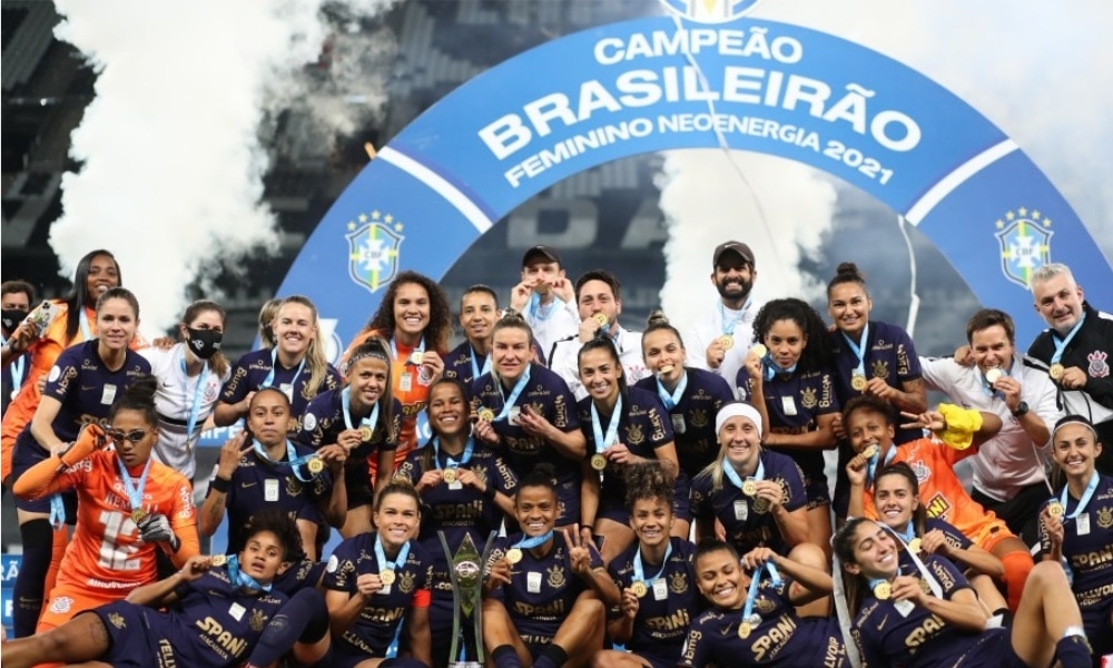 Corinthians é líder do ranking nacional de clubes de 2022