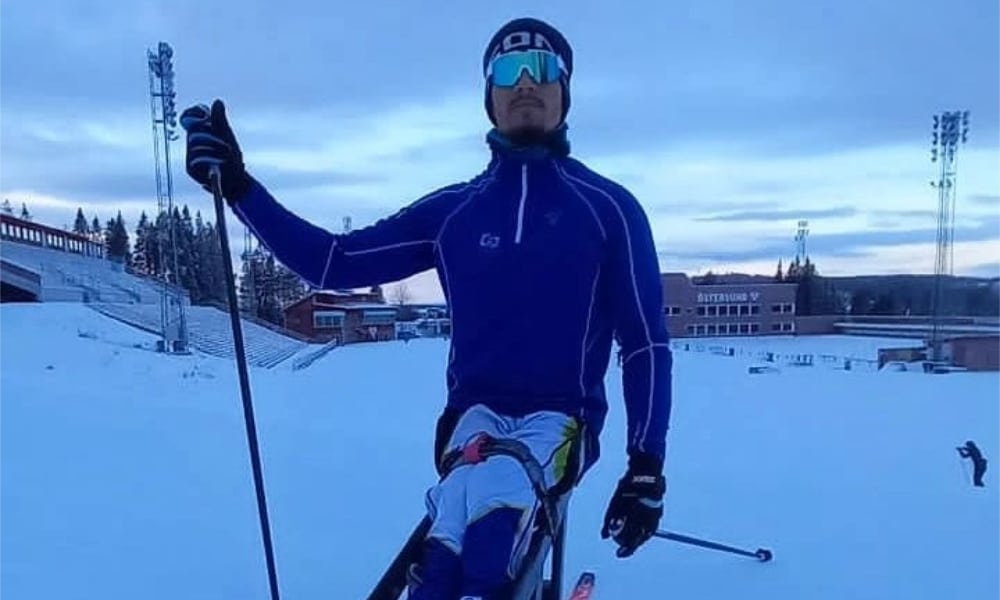 Cristian Ribera é prata no Mundial Paralímpico de esportes na neve