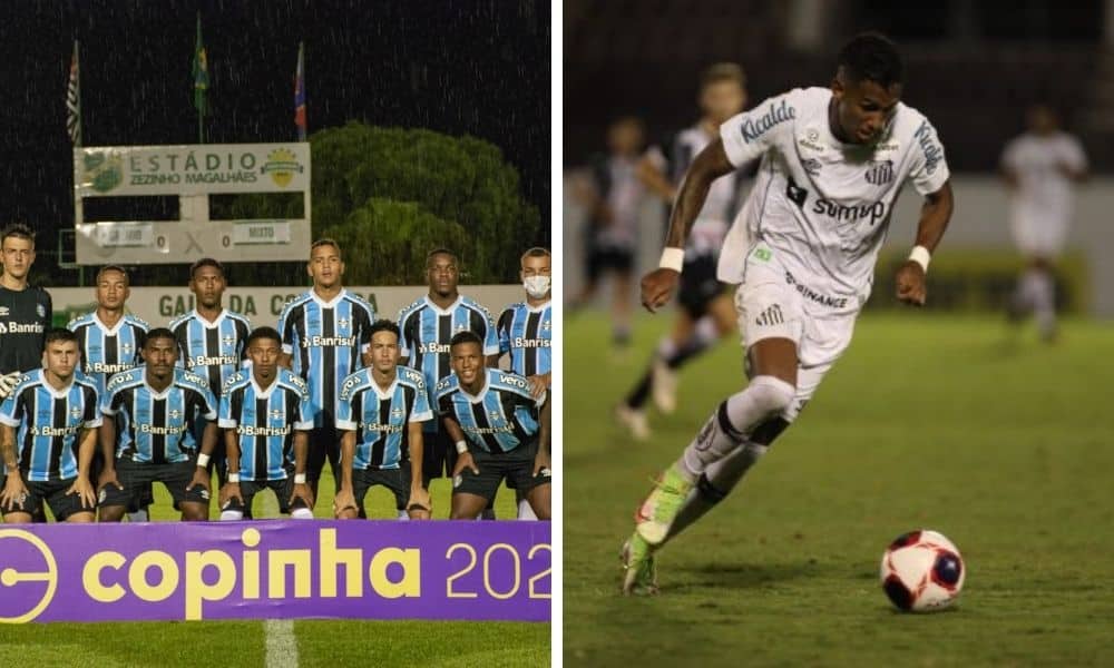 Grêmio e Santos vencem na estreia da Copinha