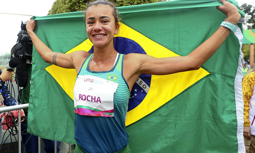 Érica Sena Copa Brasil de Marcha Atlética atletismo Sul-Americano seleção