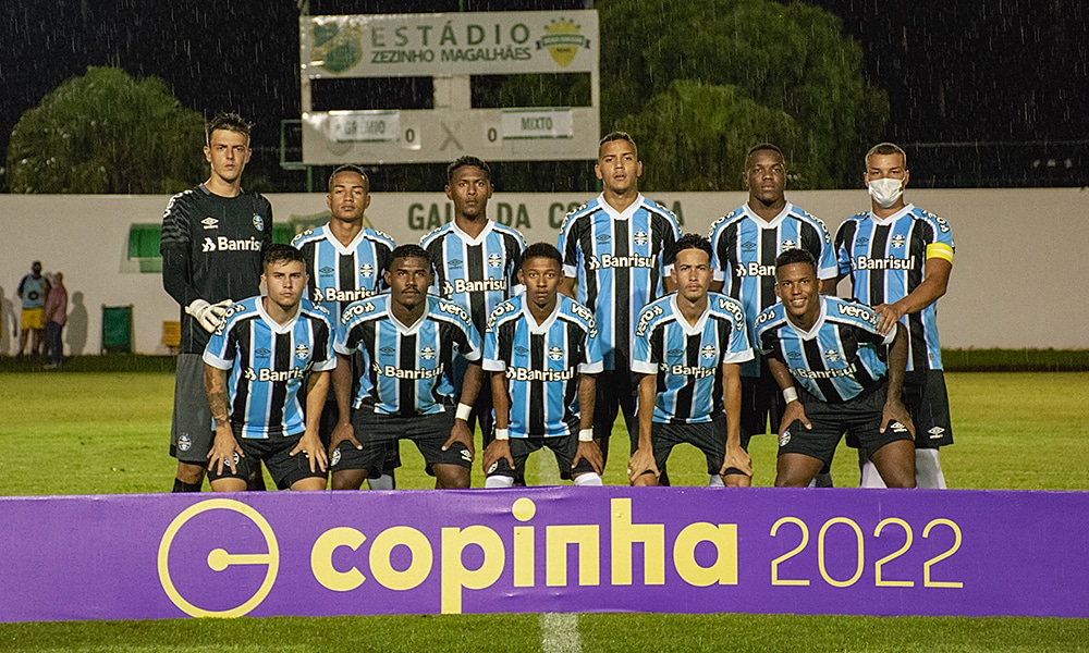 Grêmio Santa Cruz Copa São Paulo de Futebol Júnior ao vivo