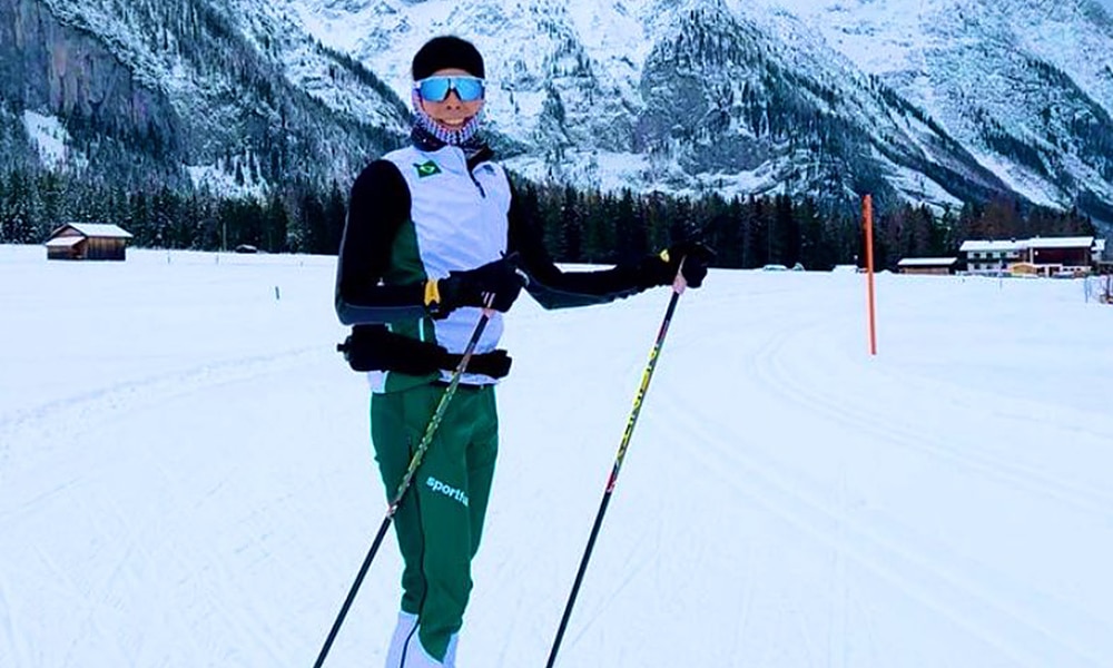 Jaqueline Mourão esqui cross-country Sérvia Pequim-2022 medalha de prata
