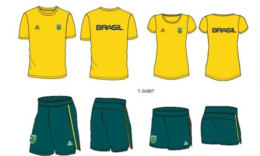 Olimpíada de Inverno Jogos Olímpicos de Inverno uniformes Time Brasil Pequim-2022 uniforme