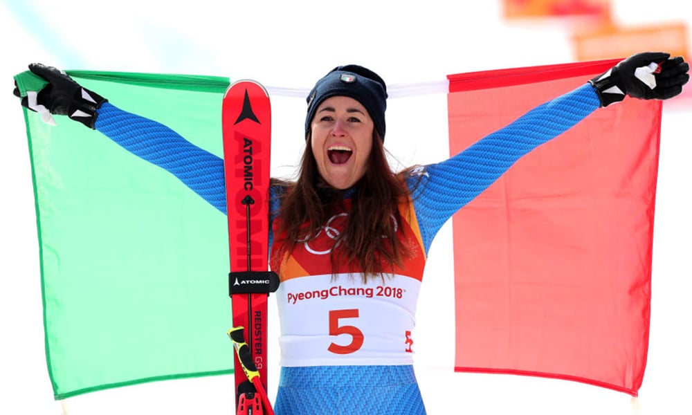Sofia Goggia esqui alpino Jogos de Inverno Pequim 2022 destaques