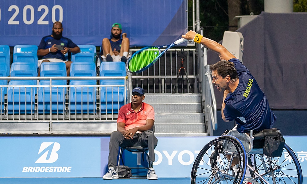 Gustavo Carneiro tênis em cadeira de rodas Tóquio 2020 Jogos Paralímpicos de Tóquio 2020 EUA