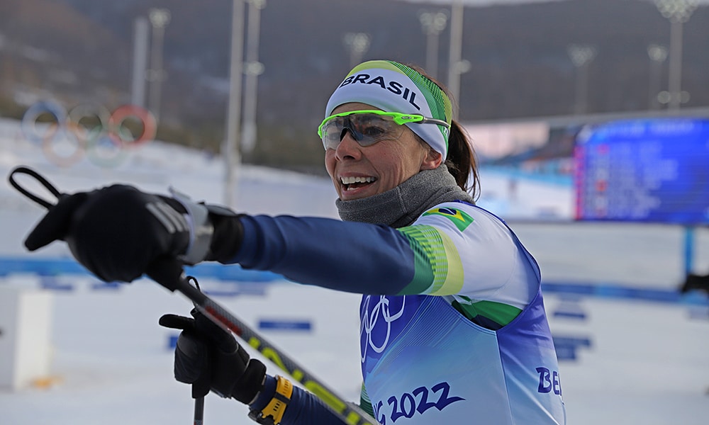 Jaqueline Mourão esqui cross-country Jogos Olímpicos de Inverno de Pequim 2022