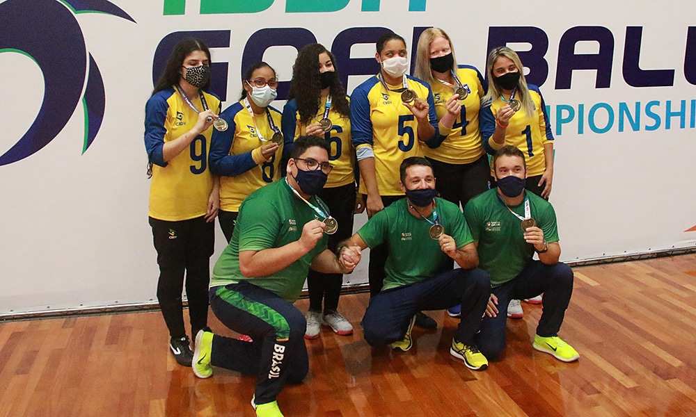 Jônatas Castro seleção feminina goalball Mundial de goalball