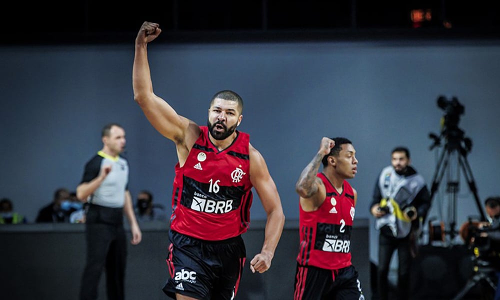 Olivinha Flamengo campeão Copa Intercontinental basquete San Pablo Burgos