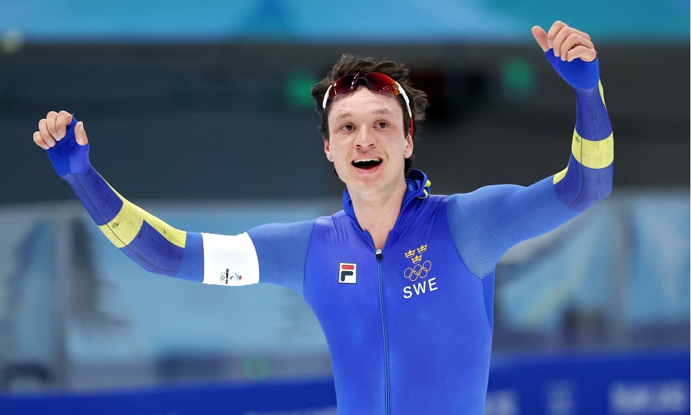 Nils van der Poel é ouro em Pequim 2022