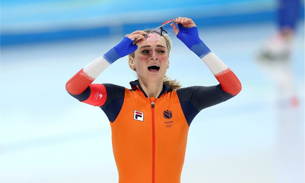 Irene Schouten é ouro na patinação velocidade em Pequim 2022