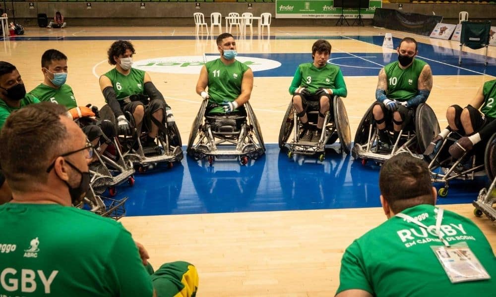 Brasil medalha de bronze campeonato das américas de rúgbi em cadeira de rodas