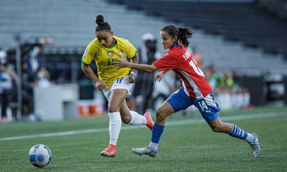 Brasil x Paraguai campeonato sul-americano sub-17 de futebol feminino
