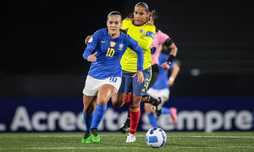 Brasil x Colômbia - Sul-Americano Sub-17 de futebol feminino