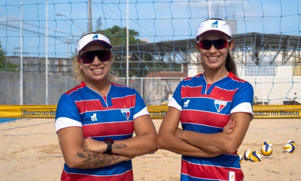 Fortaleza fecha parceria com dupla olímpica Rebecca e Talita vôlei de praia