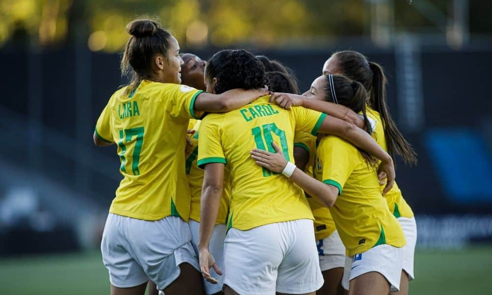 Brasil x Paraguai - Sul-Americano Sub-17 de futebol feminino