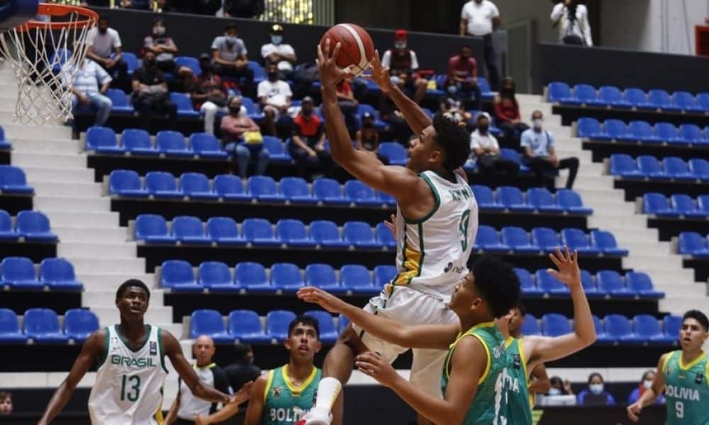 Brasil Bolívia Sul-Americano sub-18 de basquete