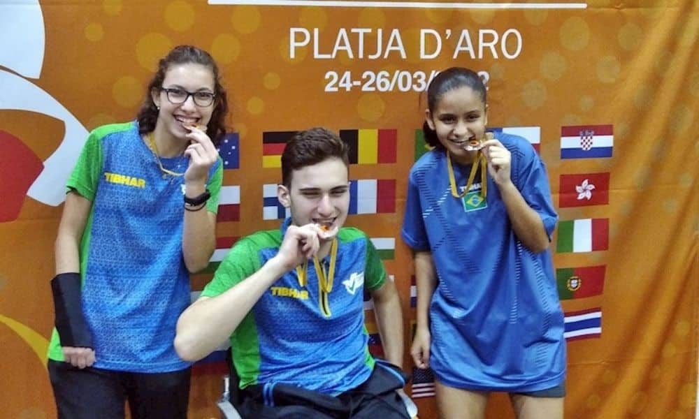 Evellyn dos Santos é prata; Lucas Arabian e Sophia Kelmer bronze costa brava