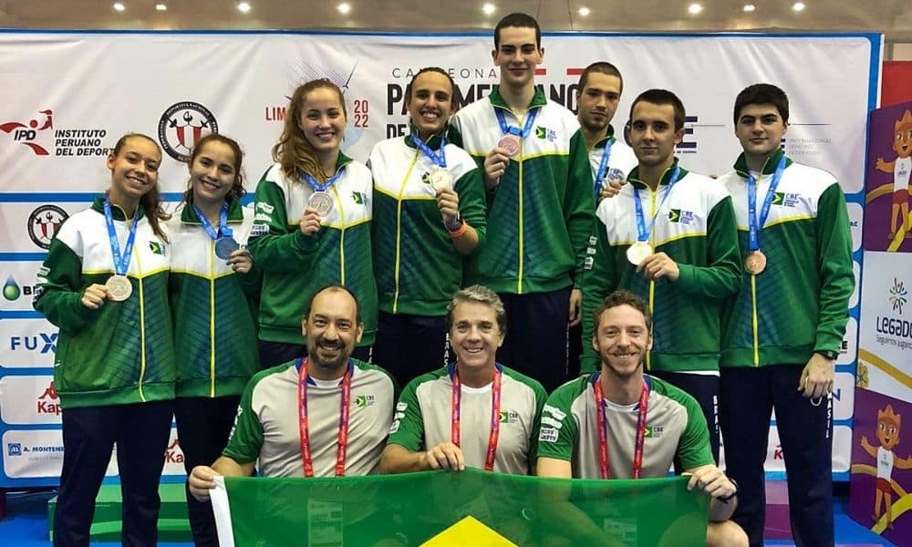 Equipes juvenis de florete levam prata e bronze no Pan-Americano
