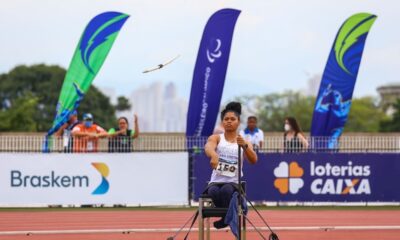 Raissa Rocha Machado lançamento de dardo atletismo paralímpico