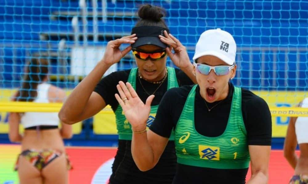 Taiana e Hegê Etapa de Itapema do Circuito Brasileiro de vôlei de praia Campeonato Mundial de vôlei de praia roma duplas brasileiras Challenger de Espinho vôlei de praia