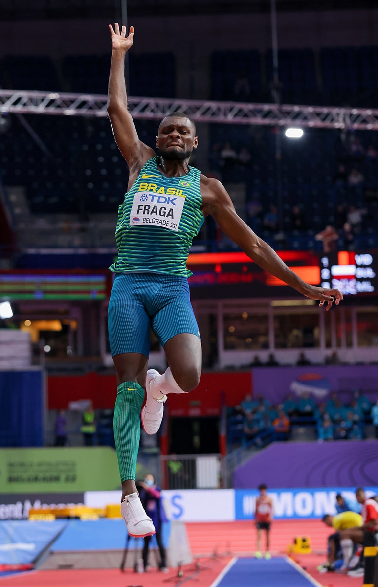 Samory Uiki atletismo Mundial indoor de atletismo recorde sul-americano salto em distância
