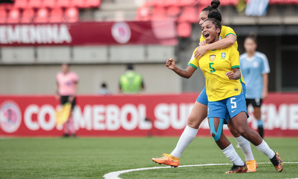 Brasil x Uruguai pelo Sul-Americano sub-20 de futebol feminino