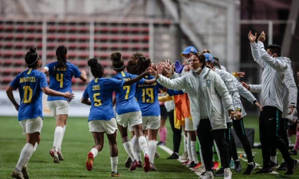 Brasil x Equador Sul-Americano Sub-20 de futebol feminino